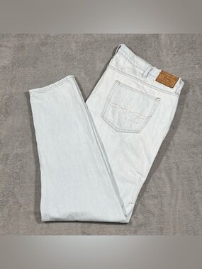 Polo Ralph Lauren Prospect Straight Jeans Men 46x34 Light Wash Denim Big Tall